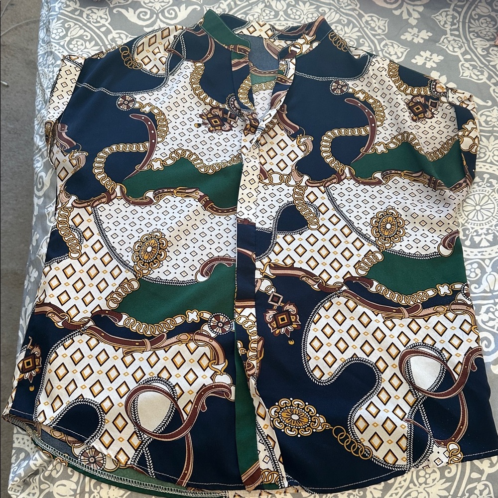 Printed blouse